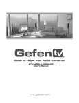 Gefen HDMI to HDMI Plus Audio Converter