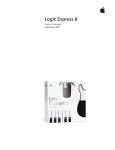 Apple Logic Express 8, UPG, ESP