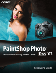 Corel PaintShop Photo Pro X3, Corp, Upg, 501-1000u
