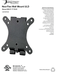 Ergotron Neo-Flex Wall Mount, ULD