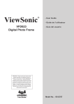 Viewsonic VFD823-50 digital photo frame
