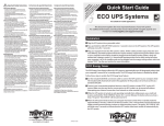Tripp Lite ECO750UPSTAA uninterruptible power supply (UPS)