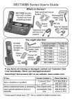 Uniden DECT4086 telephone