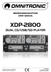 Omnitronic XDP-2800