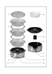 Severin DG 2428 steamer