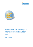 Acronis Backup & Recovery 10 Advanced Server Virtual Edition, AAP, UPG, 1-9u, ENG