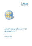 Acronis Backup & Recovery 10 Advanced Server, AAP, UPG, 50-499u, ENG
