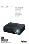 Infocus IN1112 data projector