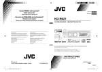 JVC KD-R621E car media receiver