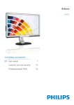 Philips Brilliance LED monitor 241P3LYES