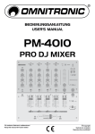 Omnitronic PM-4010 Pro