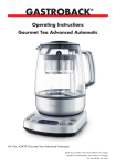 Gastroback Gourmet Tea Advanced Automatic