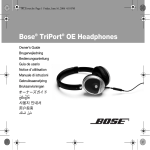 Bose 047901 headphone