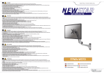 Newstar FPMA-W970 flat panel wall mount