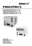 Velleman PS613 power supply unit