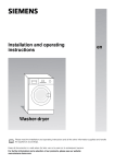 Siemens WK14D540EU washer dryer