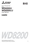 Mitsubishi Electric WD8200U-B data projector