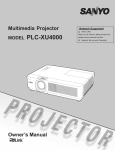 Sanyo PLC-XU4000 data projector