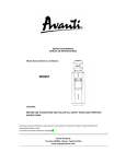 Avanti WD361 water dispencer