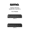 Sima SSW-4 audio module