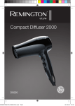 Remington D5005 hair dryer