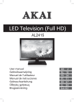 Akai AL2415 24" Full HD Black LED TV