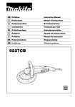 Makita 9227CB power sander