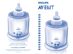 Philips AVENT Electric Bottle and Baby Food Warmer SCF255/12