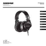 Shure SRH440 headphone