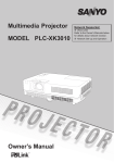 Sanyo PLC-XK3010 data projector