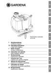 Gardena Large-Area Irrigation AquaContour automatic