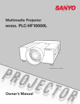 Sanyo PLC-HF10000L data projector