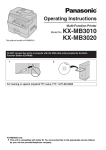Panasonic KX-MB3020 multifunctional
