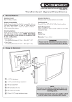 Atdec VF-AT-D/TAA flat panel desk mount