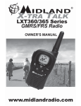 Midland LXT360VP3 two-way radio