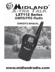 Midland LXT112 two-way radio