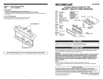 Scosche FD1327B mounting kit