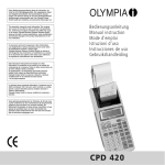 Olympia CPD 420