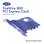 LaCie FireWire 800 PCIe