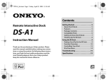 ONKYO DS-A1 docking speaker