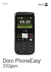Doro PhoneEasy 332 88g Chrome