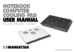 Manhattan 700467 notebook cooling pad