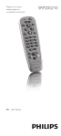 Philips Universal remote control SRP2002