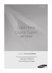 Samsung HT-C330 home cinema system