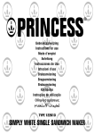 Princess 122613 sandwich maker