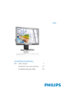 Philips Brilliance LCD monitor with Ergo base, USB, Audio 201B2CS