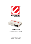 ENCORE ENXTV-X3 computer TV tuner