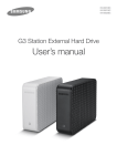 Samsung G series HX-DU010EC external hard drive
