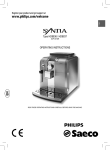 Saeco Syntia Super-automatic espresso machine HD8837/09
