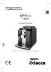 Saeco Syntia Super-automatic espresso machine HD8833/19